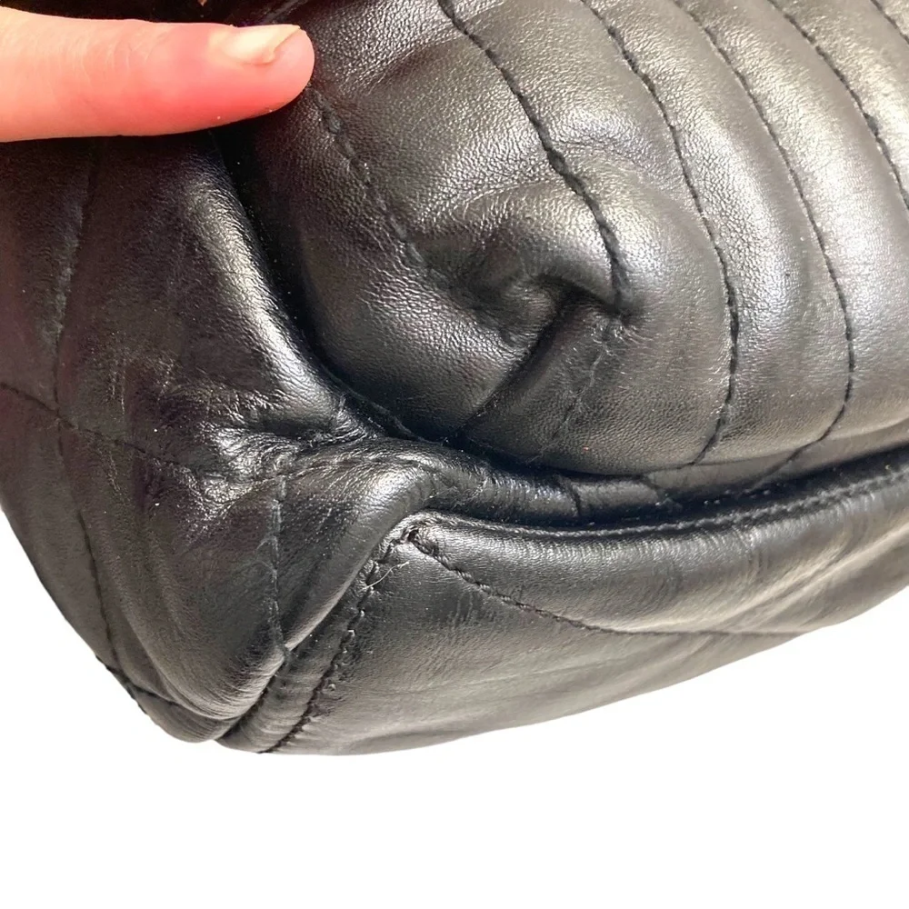 Marc by Marc jacobs domo rider quilted black leather backpack revolve